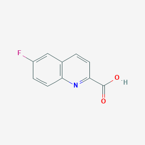 molecular formula C10H6FNO2 B1289164 6-氟喹啉-2-羧酸 CAS No. 86324-51-8