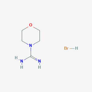 molecular formula C5H12BrN3O B128917 4-羧亚胺基吗啉氢溴酸盐 CAS No. 157415-17-3