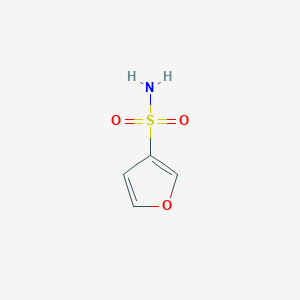 molecular formula C4H5NO3S B1289174 Furan-3-sulfonamide CAS No. 318462-82-7