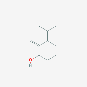 molecular formula C10H18O B128918 2-Methylidene-3-propan-2-ylcyclohexan-1-ol CAS No. 145571-39-7