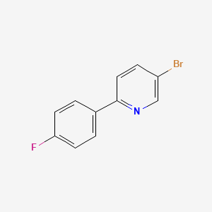 molecular formula C11H7BrFN B1289181 5-Bromo-2-(4-fluorophenyl)pyridine CAS No. 463336-07-4