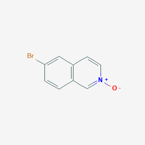 molecular formula C9H6BrNO B1289189 6-溴异喹啉-2-氧化物 CAS No. 223671-16-7