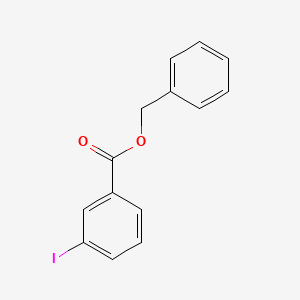 molecular formula C14H11IO2 B1289194 Benzyl 3-iodobenzoate CAS No. 437604-16-5