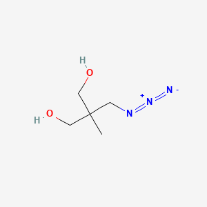 molecular formula C5H11N3O2 B1289196 2-(Azidomethyl)-2-methyl-1,3-propanediol 