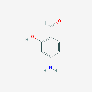 molecular formula C7H7NO2 B1289197 4-Amino-2-hydroxybenzaldehyde CAS No. 52924-20-6