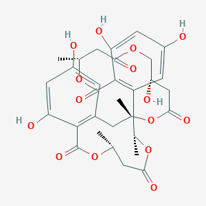 molecular formula C32H38O15 B128921 NG 011 CAS No. 141731-75-1