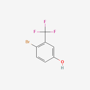 molecular formula C7H4BrF3O B1289219 4-溴-3-(三氟甲基)苯酚 CAS No. 320-49-0