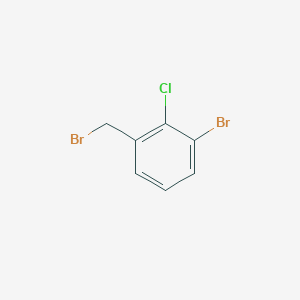 molecular formula C7H5Br2Cl B1289238 1-Bromo-3-(bromomethyl)-2-chlorobenzene CAS No. 1044256-89-4