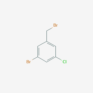 molecular formula C7H5Br2Cl B1289240 1-Bromo-3-(bromomethyl)-5-chlorobenzene CAS No. 762292-63-7
