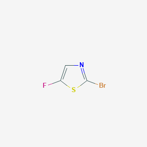 molecular formula C3HBrFNS B1289243 2-Bromo-5-fluorothiazole CAS No. 1209458-83-2