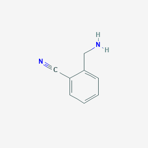 molecular formula C8H8N2 B1289245 2-(Aminomethyl)benzonitrile CAS No. 344957-25-1