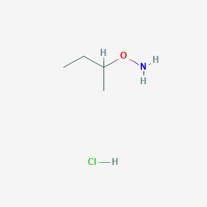 molecular formula C4H12ClNO B1289257 O-(butan-2-yl)hydroxylamine hydrochloride CAS No. 6084-59-9