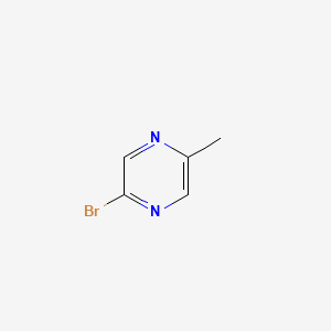 molecular formula C5H5BrN2 B1289261 2-溴-5-甲基吡嗪 CAS No. 98006-90-7