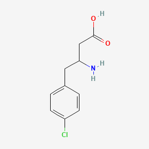 3-Amino-4-(4-chlorophenyl)butanoic acid