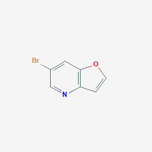molecular formula C7H4BrNO B1289315 6-溴呋并[3,2-b]吡啶 CAS No. 934330-61-7