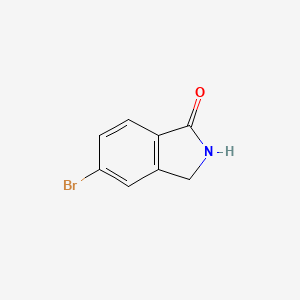 B1289318 5-Bromoisoindolin-1-one CAS No. 552330-86-6