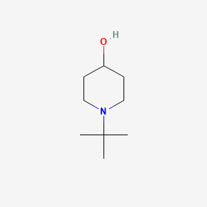 molecular formula C9H19NO B1289324 1-tert-Butyl-piperidin-4-ol CAS No. 5382-30-9