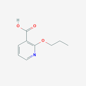 molecular formula C9H11NO3 B1289325 2-Propoxynicotinic acid CAS No. 68359-09-1