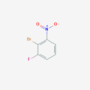 molecular formula C6H3BrFNO2 B1289358 2-Bromo-3-fluoronitrobenzene CAS No. 59255-94-6