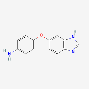 4-((1H-Benzo[d]imidazol-6-yl)oxy)aniline
