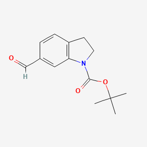tert-Butyl 6-formylindoline-1-carboxylate