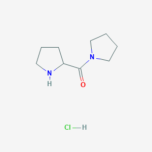 1-Pyrrolidinyl(2-pyrrolidinyl)methanone hydrochloride