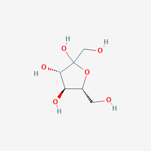 molecular formula C6H12O6 B12894040 D-fructofuranose CAS No. 10247-46-8