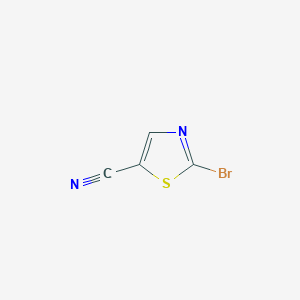 molecular formula C4HBrN2S B1289413 2-Bromothiazole-5-carbonitrile CAS No. 440100-94-7