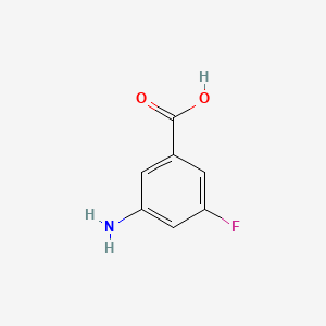 molecular formula C7H6FNO2 B1289446 3-Amino-5-fluorobenzoic acid CAS No. 786616-54-4