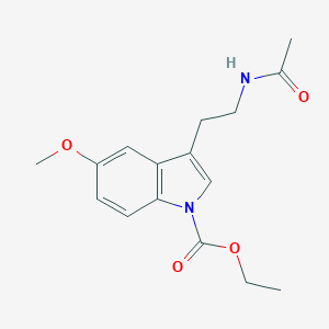 molecular formula C16H20N2O4 B128945 N-Carboxylate Melatonin Ethyl Ester CAS No. 519186-54-0