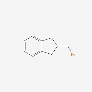 molecular formula C10H11B B1289450 2-(Bromomethyl)-2,3-dihydro-1H-indene CAS No. 348080-87-5