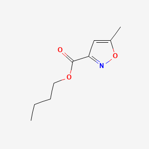 molecular formula C9H13NO3 B12894546 Butyl 5-methylisoxazole-3-carboxylate CAS No. 85168-94-1