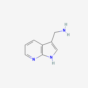 (1H-pyrrolo[2,3-b]pyridin-3-yl)methanamine