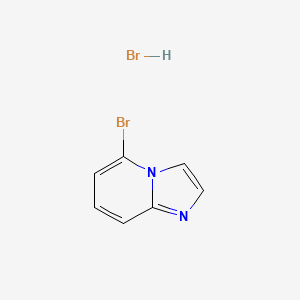 molecular formula C7H6Br2N2 B1289497 5-Bromoimidazo[1,2-a]pyridine hydrobromide CAS No. 603301-13-9