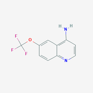 6-(Trifluoromethoxy)quinolin-4-amine