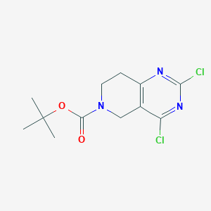 tert-butyl 2,4-Dichloro-7,8-dihydropyrido[4,3-d]pyrimidine-6(5H)-carboxylate
