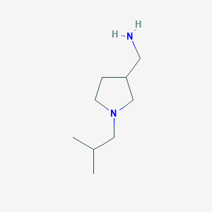 1-(1-Isobutylpyrrolidin-3-YL)methanamine
