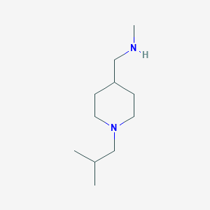 1-(1-Isobutylpiperidin-4-YL)-N-methylmethanamine