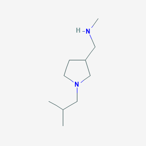 1-(1-Isobutylpyrrolidin-3-YL)-N-methylmethanamine
