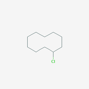 molecular formula C10H19Cl B12895266 Chlorocyclodecane CAS No. 7541-62-0