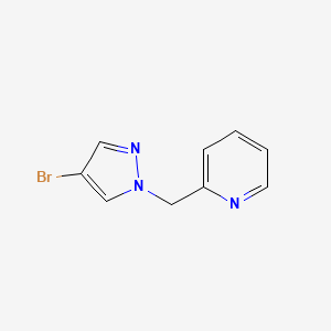 2-((4-Bromo-1H-pyrazol-1-yl)methyl)pyridine