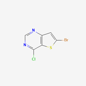 6-Bromo-4-chlorothieno[3,2-D]pyrimidine