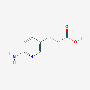 3-(6-Aminopyridin-3-yl)propanoic acid
