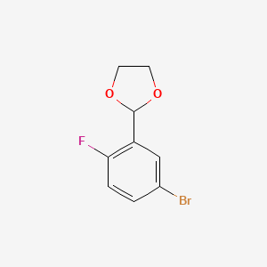 2-(5-Bromo-2-fluorophenyl)-1,3-dioxolane