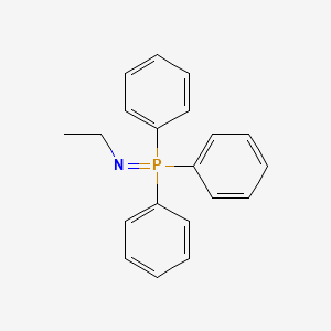 molecular formula C20H20NP B12896490 Ethanamine, N-triphenylphosphoranylidene- CAS No. 47182-04-7