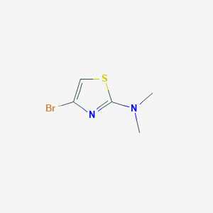 molecular formula C5H7BrN2S B1289685 4-Bromo-N,N-dimethyl-1,3-thiazol-2-amine CAS No. 209260-76-4