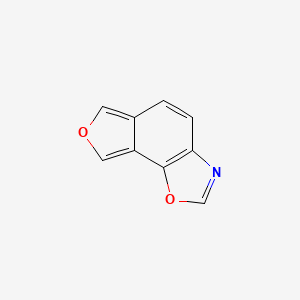 molecular formula C9H5NO2 B12896938 Furo[3,4-g][1,3]benzoxazole CAS No. 214489-59-5