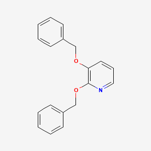 molecular formula C19H17NO2 B1289704 2,3-Bis(benzyloxy)pyridine CAS No. 1228665-98-2