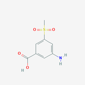 3-Amino-5-(methylsulfonyl)benzoic acid