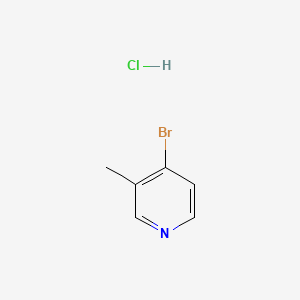 molecular formula C6H7BrClN B1289712 4-Bromo-3-methylpyridine hydrochloride CAS No. 40899-37-4